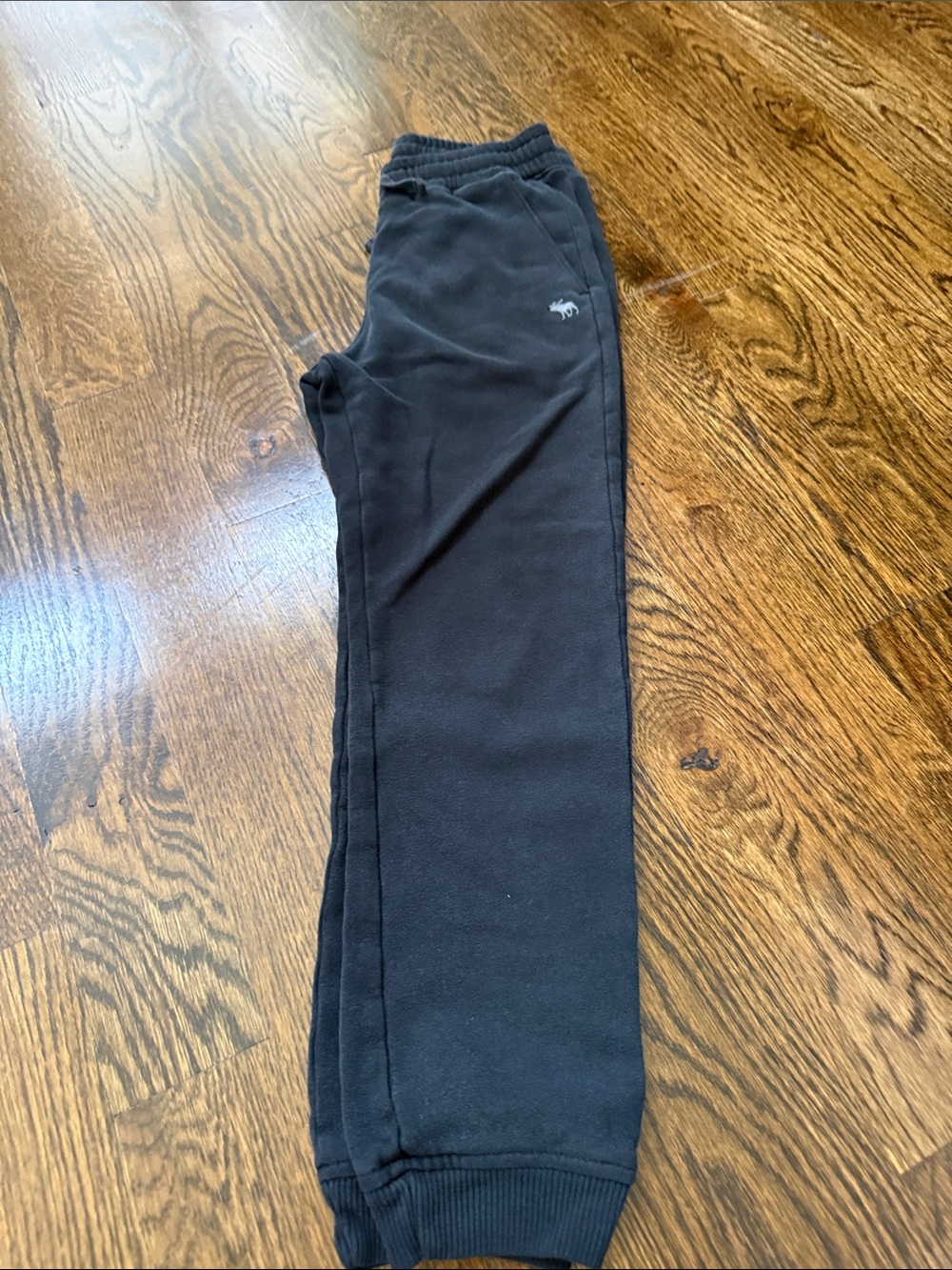 abercrombie kids Black Fleece Joggers